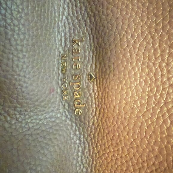 Kate Spade Leila Brown Pebbled Leather Hobo Shoulder Bag (WKR00311) - Picture 3 of 8